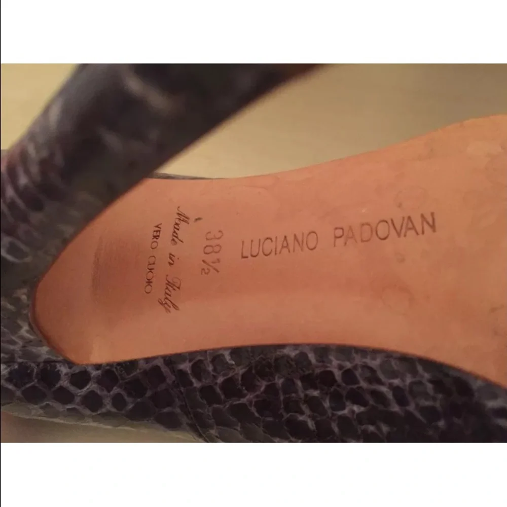 Luciano Padovan Python Pumps - Picture 3 of 6